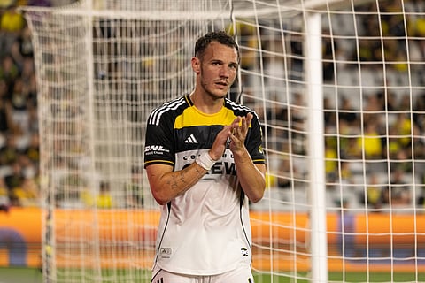 Columbus Crew midfielder Daniel Gazdag