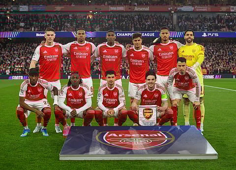 Arsenal team photo 
