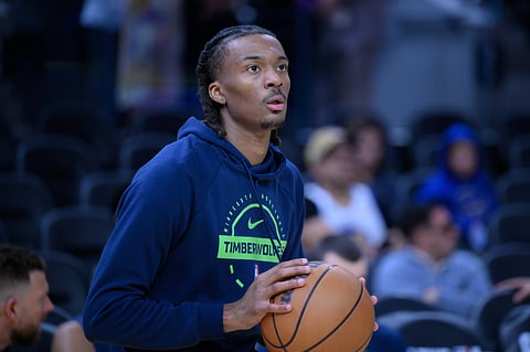 Jaden McDaniels of Minnesota Timberwolves