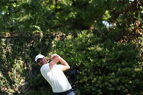 Brooks Koepka in action