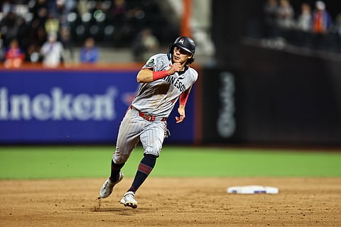 Minnesota Twins player Tristan Gray in action