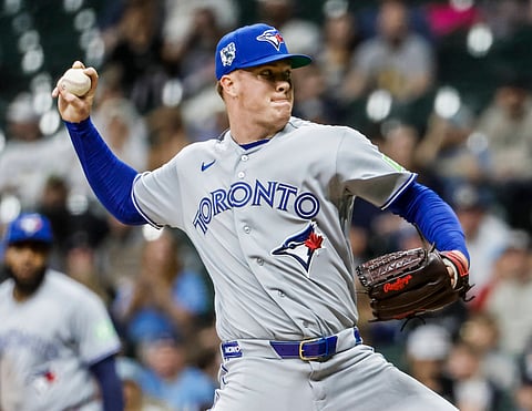 Toronto Blue Jays pitcher Braydon Fisher 