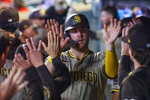 Gavin Sheets of San Diego Padres