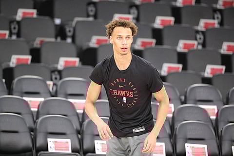 Atlanta Hawks guard Dyson Daniels