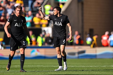Joao Palhinha scores the only goal for Spurs