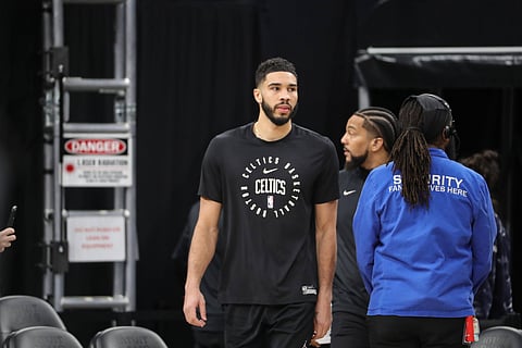 Boston Celtics forward Jayson Tatum