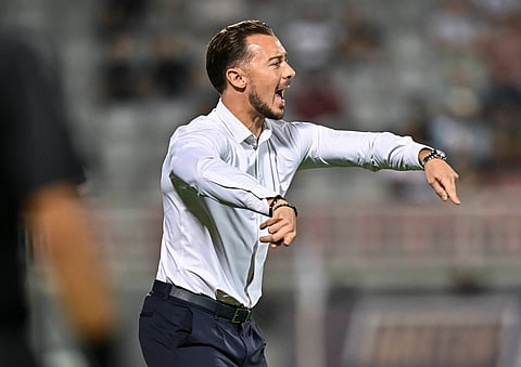 Al Ahli coach Matthias Jaissle