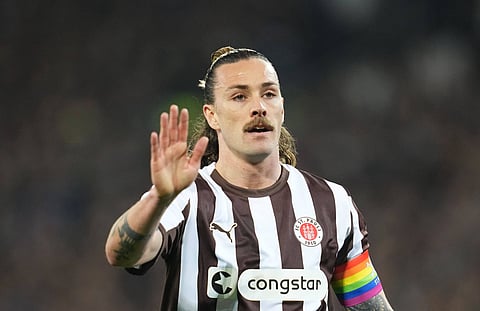 St. Pauli captain Jackson Irvine