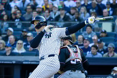 Aaron Judge in action