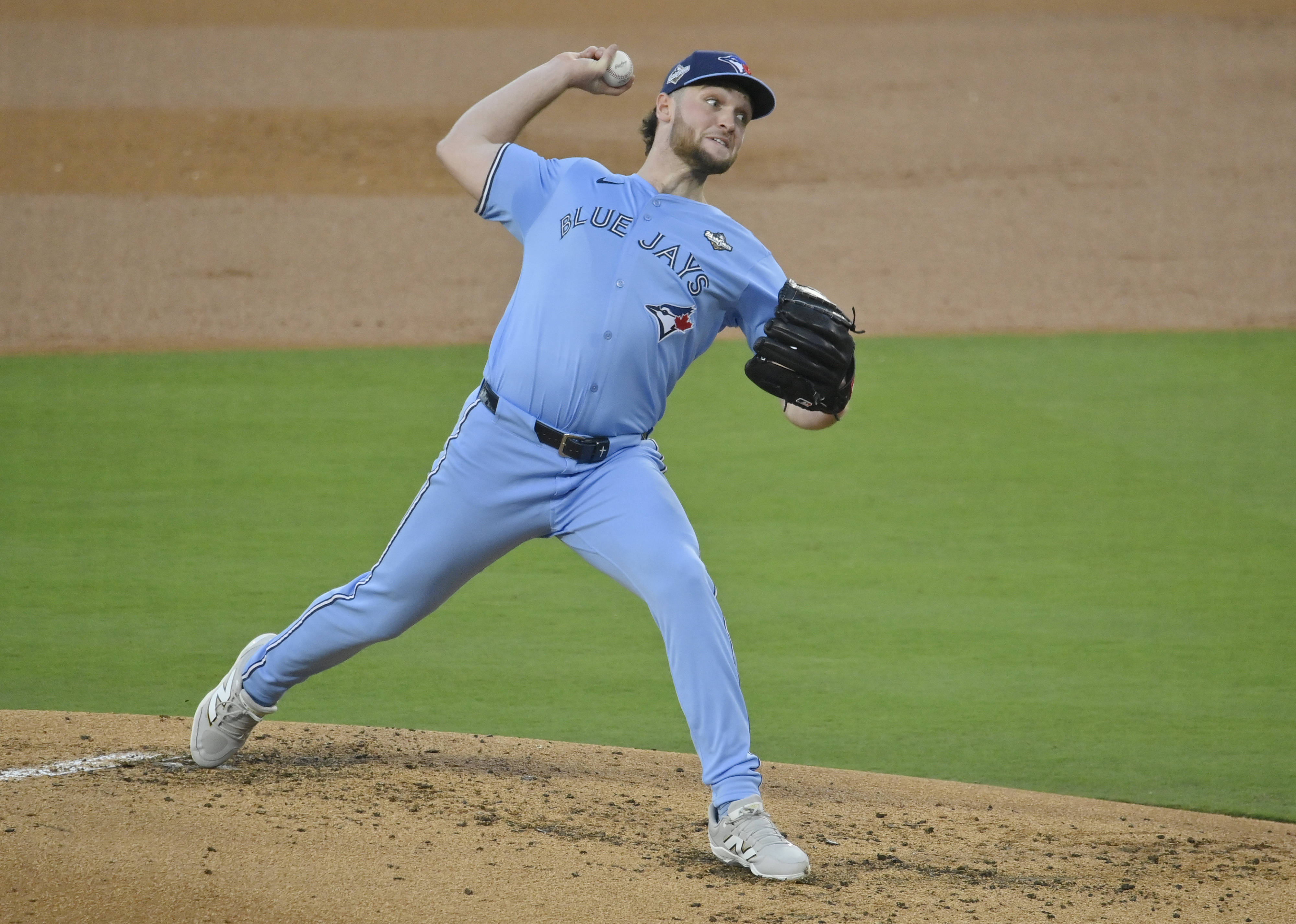 Trey Yesavage in action