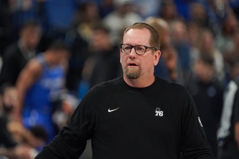 Philadelphia 76ers coach Nick Nurse
