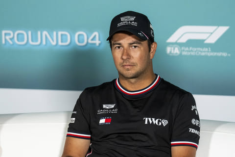 Sergio Perez of Cadillac F1 Team