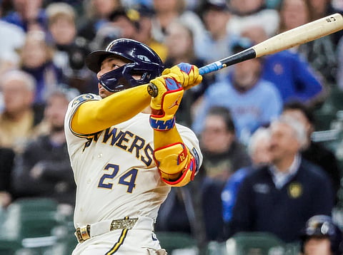 Milwaukee Brewers catcher William Contreras