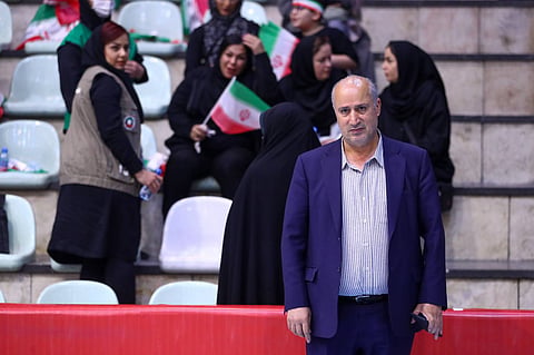 Iran FA President Mehdi Taj
