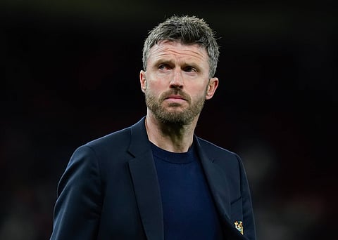 Manchester United head coach Michael Carrick