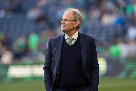 Seattle Sounders head coach Brian Schmetzer 