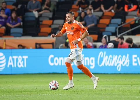 Houston Dynamo midfielder Hector Herrera