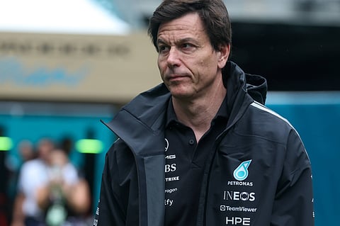 Toto Wolff at the Miami Grand Prix