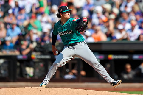 Bryan Woo of Seattle Mariners