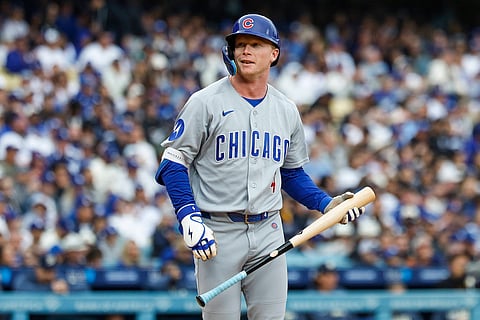 Chicago Cubs' Pete Crow-Armstrong in action