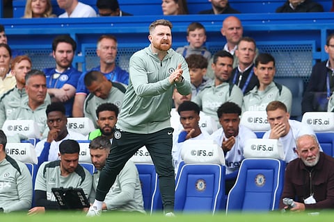 Chelsea interim manager Calum McFarlane
