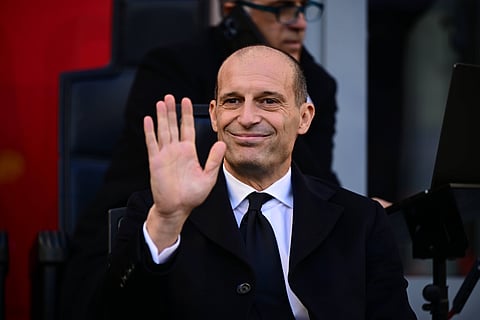AC Milan coach Massimiliano Allegri 