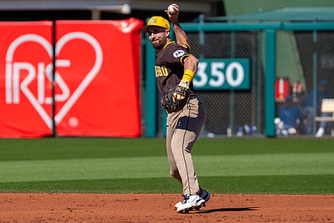 San Diego Padres infielder Mason McCoy