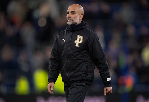 Manchester City manager Pep Guardiola