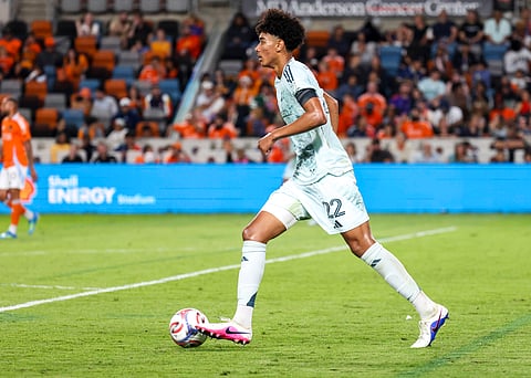 Colorado Rapids defender Lucas Herrington in action