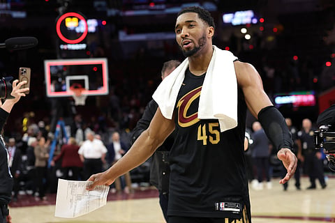 Cleveland Cavaliers' Donovan Mitchell 
