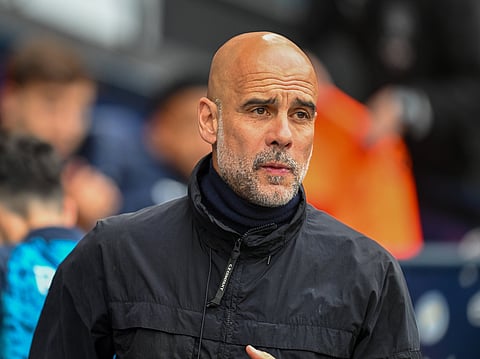 Manchester City boss Pep Guardiola