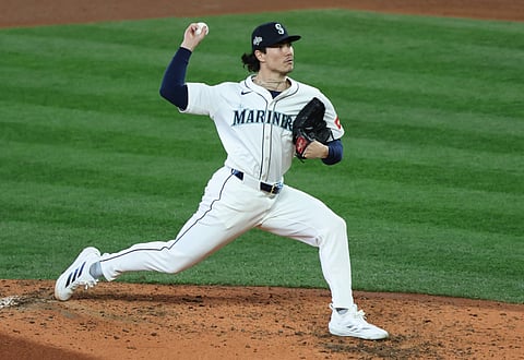 Bryan Woo of Seattle Mariners