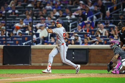 Daylen Lile of Washington Nationals