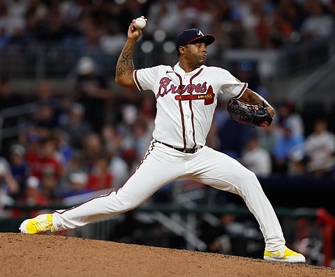 Atlanta Braves pitcher Raisel Iglesias
