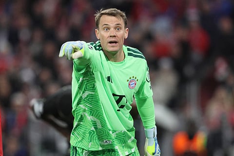 Bayern Munich goalkeeper Manuel Neuer