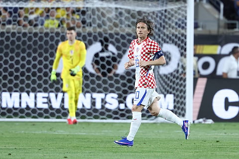 Croatia midfielder Luka Modric