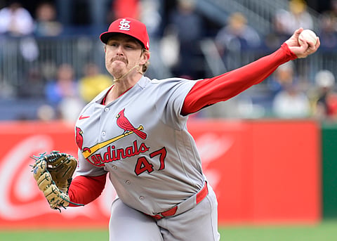 St. Louis Cardinals pitcher Justin Bruihl 