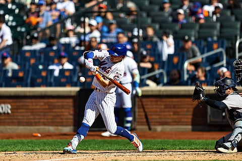 New York Mets player Carson Benge