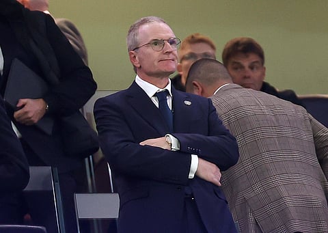 Tottenham Hotspur's non-executive chairman Peter Charrington