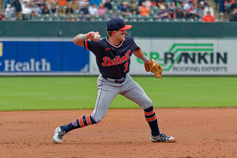 Detroit Tigers' shortstop Kevin McGonigle