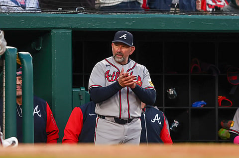 Atlanta Braves manager Walt Weiss