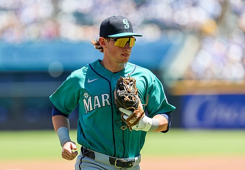 Seattle Mariners infielder Colt Emerson