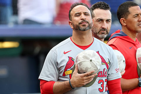 St. Louis Cardinals manager Oliver Marmol 
