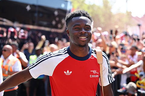 Bukayo Saka of Arsenal