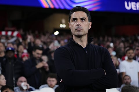 Arsenal coach Mikel Arteta
