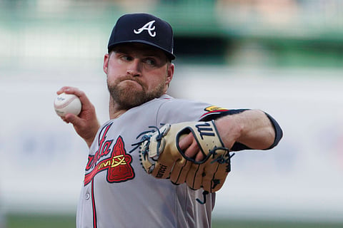 Atlanta Braves pitcher Bryce Elder 