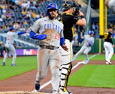 Chicago Cubs baseman Michael Busch 