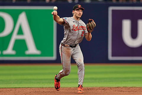 Baltimore Orioles shortstop Gunnar Henderson
