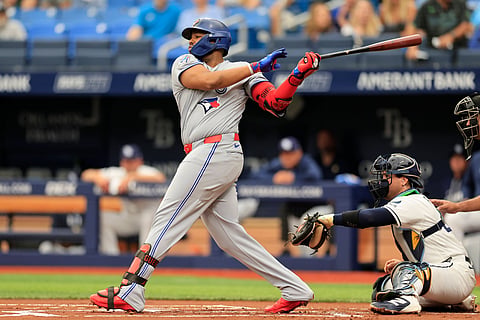 Vladimir Guerrero Jr. in action