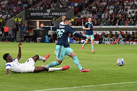 Deniz Undav scores against Finland